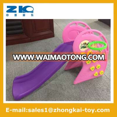 2015 new design indoor plastic slide for sale