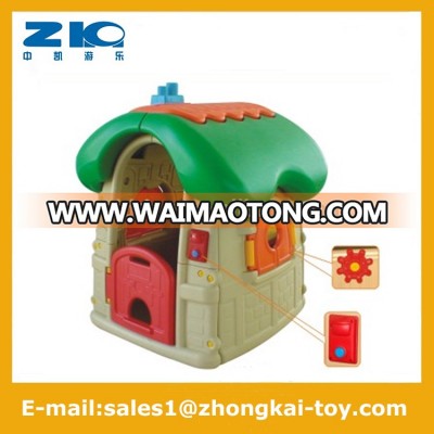 Kids cheap plastic playhouse with factory price for sale