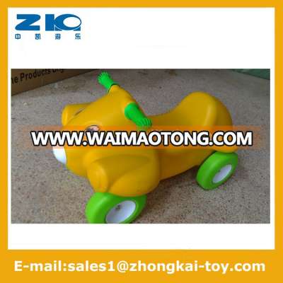 plastic kids outdoor and indoor spring animal rider Car(airplane)